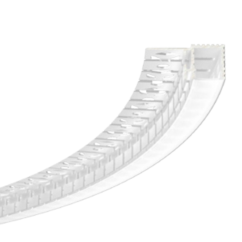 LR Series Curved LED Tray Ceiling Lights Profile - For 12mm Light Tape